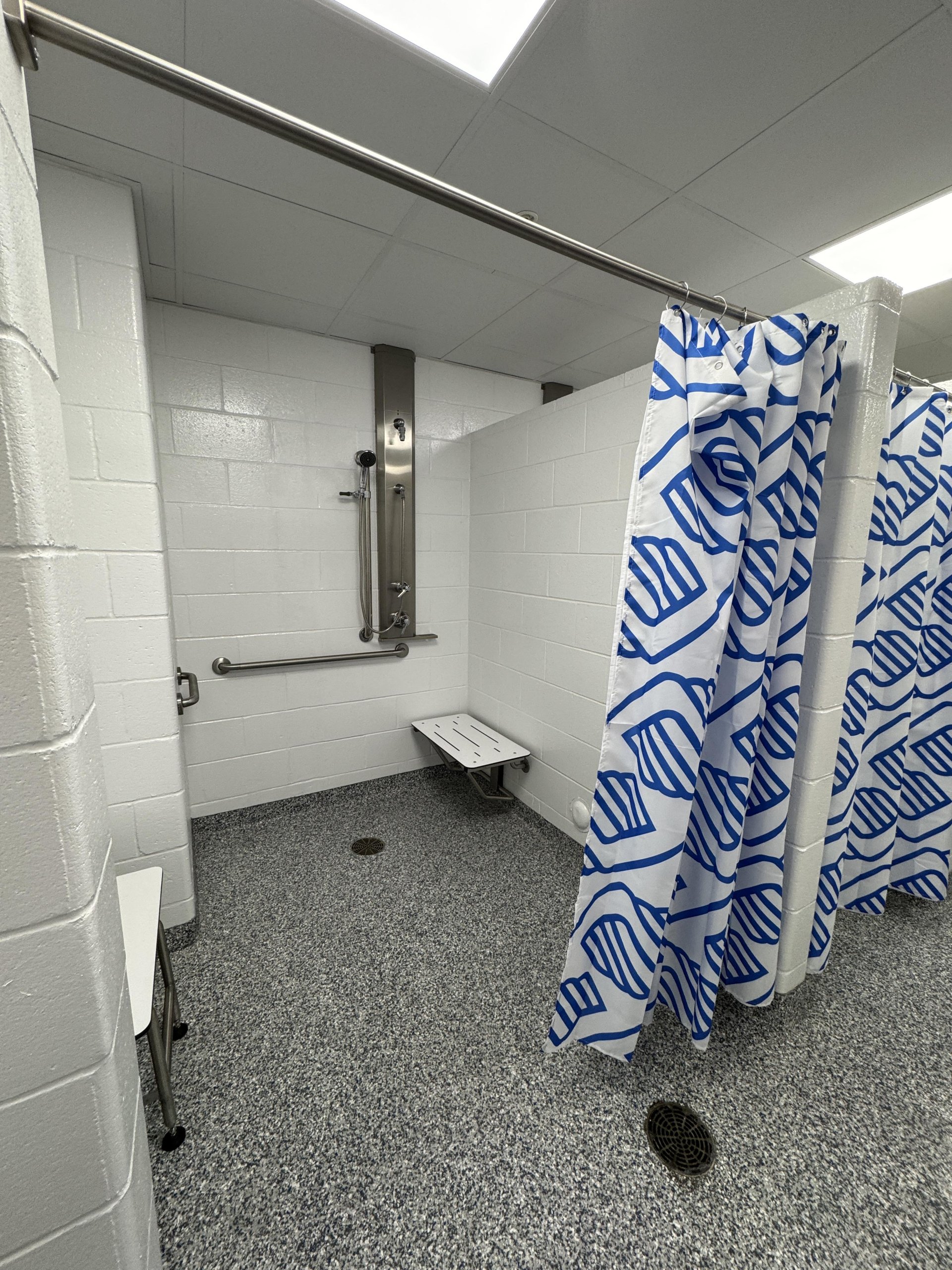 Locker Room Showers After